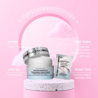 Kem dưỡng ẩm Peter Thomas Roth Water Drench Hyaluronic Cream cao cấp