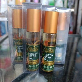 Chính hãng Dầu sâm Thái Lan Green Herb Oil 8ml dạng lăn
