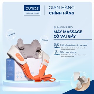 Máy Massage Cổ Vai Gáy BUMAS M3 - Hàng Chính Hãng - Mô Phỏng Kỹ Thuật Massage Số 8 - Cải Thiện Sức Khỏe Tổng Thể