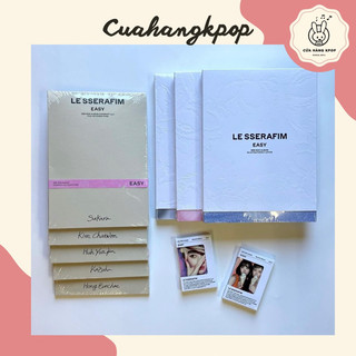 Album LE SSERAFIM - EASY Nguyên Seal Đủ Ver