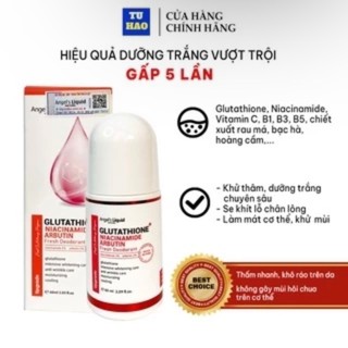 Lăn nách glutathione lăn khử mùi mờ thâm dưỡng trắng 60ml HTR Beauty - KTG Beauty