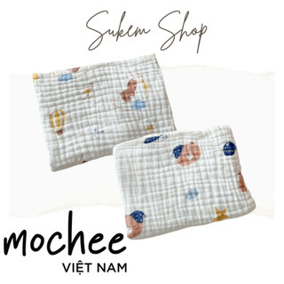 Khăn tắm xô cotton mochee kt 110x110cm sợi xô tự nhiên