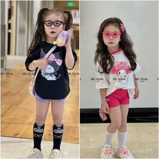 Set bộ dễ thương mèo kuromi cho bé gái