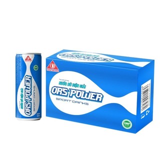 Thùng 24 lon bù nước và điện giải ors power lon 320 ml