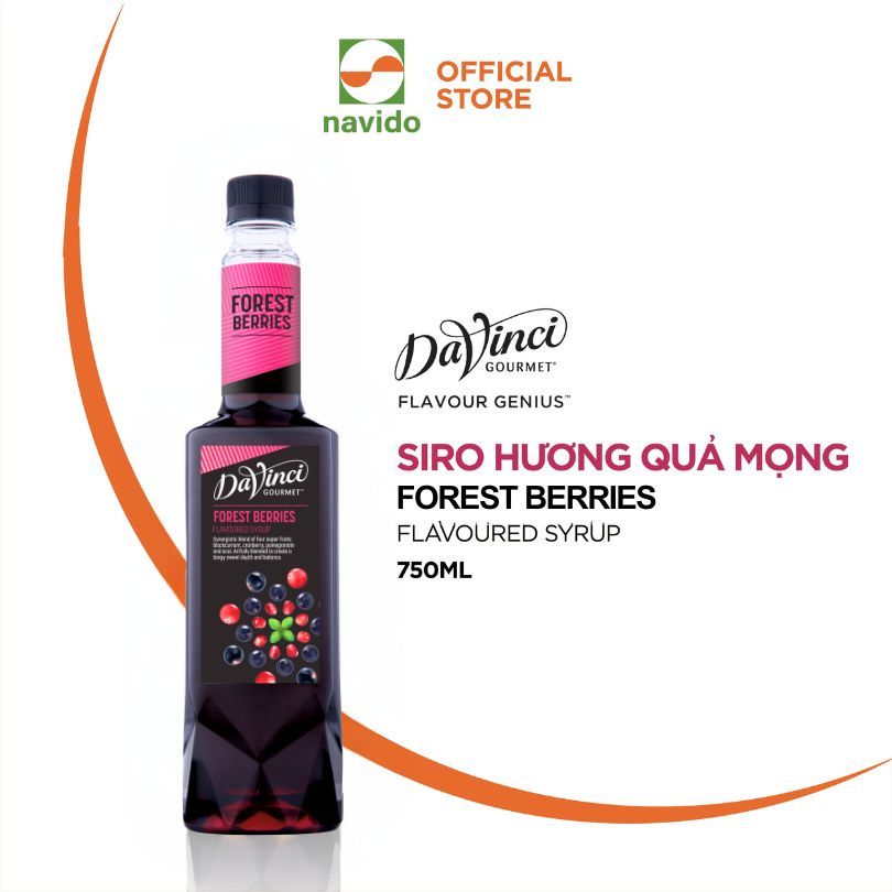 Siro Hương Quả Mọng / Forest Berries Syrup - DaVinci Gourmet