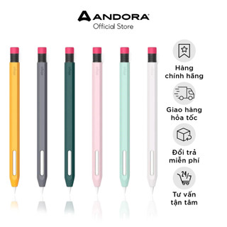 Ốp/Case Silicone Elago kiểu bút chì cho Pencil 2 - Chống bẩn, chống trầy xước, có thể sạc mà không cần tháo ốp