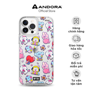 Ốp lưng chính hãng Elago BT21 Silicone dẻo cao cấp dành cho Iphone 13 Series siêu dễ thương