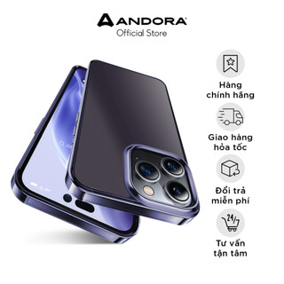 Ốp lưng Torras Diamond Case mặt lưng nhựa cao cấp trong suốt, chống ố vàng cho iPhone 14 Series