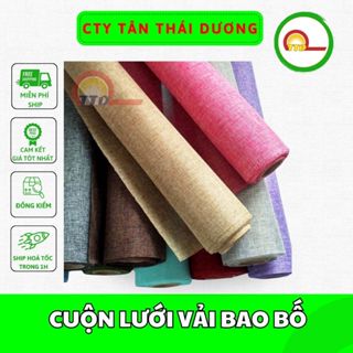 CUỘN LƯỚI VẢI BAO BỐ - Lưới thô ĐỒ LÀM HOA - GÓI HOA- Trang Trí Giỏ Quà