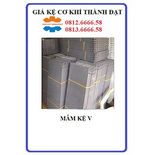 Mâm kệ sắt đa năng- mâm kệ giá kệ v lỗ kích thước rộng 40 cm dài 120 cm đến 150 cm