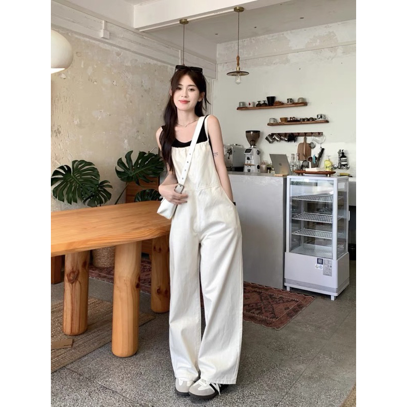 Set áo yếm trắng hở lưng+chân váy trắng