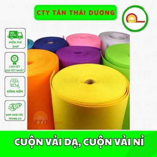 CUỘN VẢI DẠ, CUỘN VẢI NỈ KHỔ 90x90 - HÀNG ĐẸP