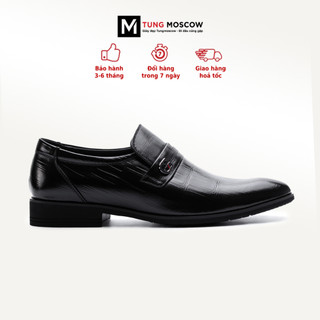 Giày tây lười nam Tùng Moscow thiết kế mặt da cá sấu thời thượng, sang trọng - SP006311
