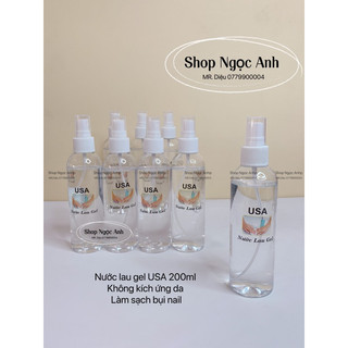 Nước lau gel nail của mỹ💅💅💅lau sạch bụi nail , không kích ứng da tay💅