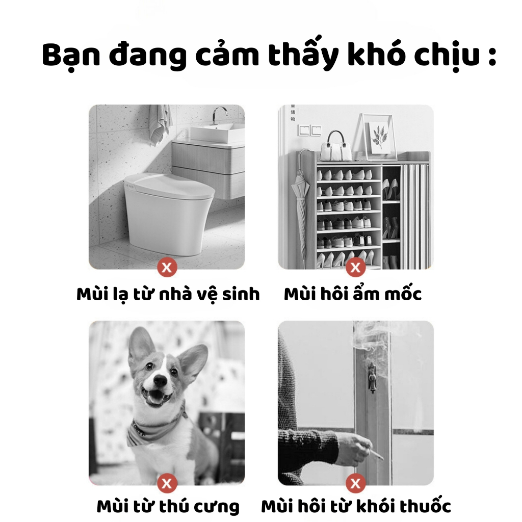 Sáp thơm phòng khử mùi phòng ngủ nhà vệ sinh toilet ô tô với mùi hương tự