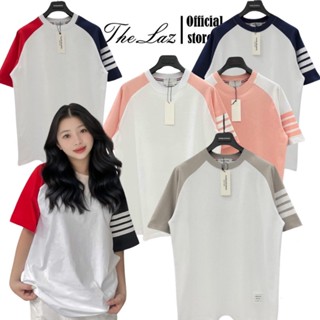 Áo thun Thom Brown Tay Phối 4 Sọc Nhiều Màu, Thiết Kế Nam Nữ Thời Trang Cao Cấp Hot trend