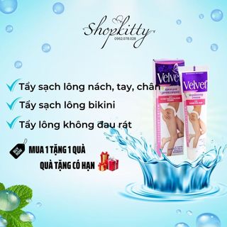 Kem tẩy lông velvet tẩy sạch lông trong 5 phút an toàn cho da [Cam kết hàng chính hãng - Nga]