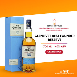 Rượu whisky glenlivet 1824 founder reserve - 700ml - 40%