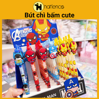 Bút chì bấm, viết chì ngòi gấu dâu dễ thương 0.5mm