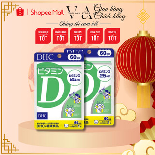 Viên uống Vitamin D DHC Nhật Bản 60 viên 60 ngày tăng cường miễn dịch
