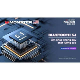 Loa Monster Musicbox Go - Kèm 2 Micro