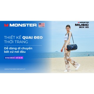 Loa Monster Musicbox Go - Kèm 2 Micro