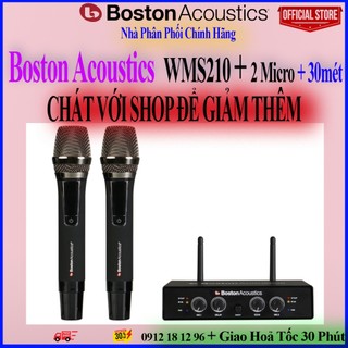 Cặp micro không dây Boston Acoustics WMS210