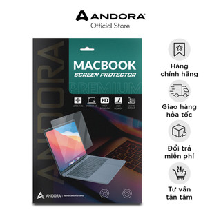Miếng dán màn hình chống nhìn trộm cao cấp Andora cho MacBook có hít nam châm