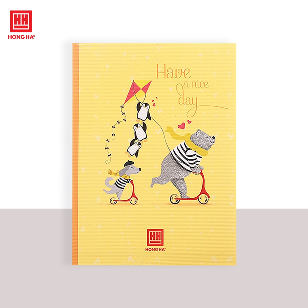 Vở 4 ly ngang Hồng Hà 96 trang Class Dreaming Bear 0424 dành cho học sinh miền Trung - Nam