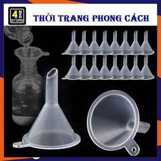 Phễu nhựa trong suốt chiết mỹ phẩm, chất lỏng nhỏ gọn tiện lợi - phễu chiết rót nước hoa - phễu nhỏ chiết tinh dầu