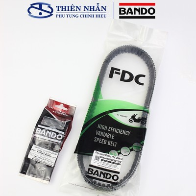 Combo Bi nồi Dây curoa BANDO FDC (2 mặt răng) xe SH mode (2020), Lead 125 (2021), Air Blade 160 (2022)