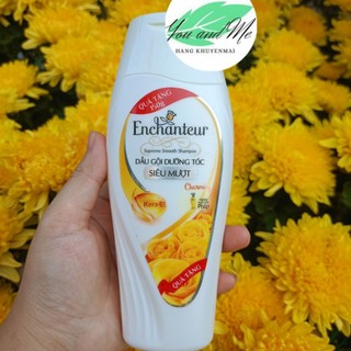 Dầu gội dưỡng tóc siêu mượt Enchanteur Charming Keratin Mới