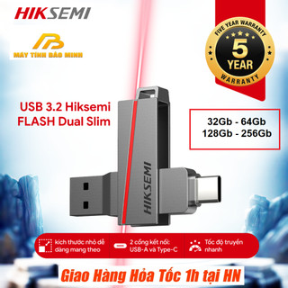 Usb 3.2 otg hiksemi e307c 32gb 64gb 128gb 256gb - hàng chính hãng bh 5 năm