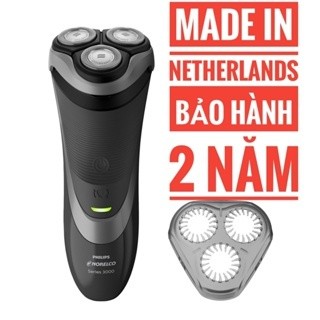[MADE IN NETHERLANDS] MÁY CẠO RÂU PHILIPS S3560/11 PT724 VÀ S1131/41 ,BẢO HÀNH 24 THÁNG