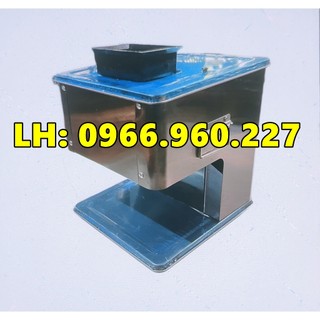 Máy thái thịt tươi sống 1 cửa dao rời, tháo dao