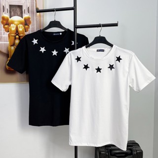 Tổng hợp các mẫu áo thun nam nữ cổ tròn họa tiết đa dạng, chất liệu poly cá sấu , co giãn tốt,thấm hút mồ hôi cực tốt