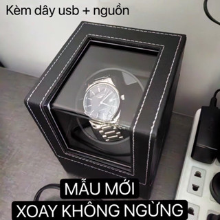 Hộp Xoay Đồng Hồ Cơ Thông Minh Automatic Lên Cót Tự Động