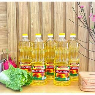 Dầu hướng dương Mamruko nhập khẩu Nga Chai 1L