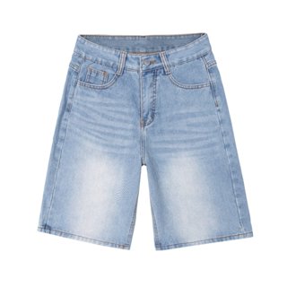 Calem Club - Quần Short Jean lửng Wash ống rộng (Form Nhỏ) form unisex