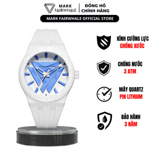 Đồng Hồ Unisex Thể Thao Chính Hãng Mark Fairwhale FW008 Size 42mm Dây Đeo Silicone Chống Nước 30m Thời Trang Thanh Lịch