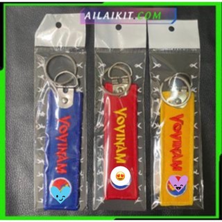 {Móc khóa Vovinam } Vải Thêu Vi Tính Ailaikit Hàng Lưu Niệm Rẻ Xinh Võ Thuật
