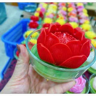 Khuôn nến hình hoa sen