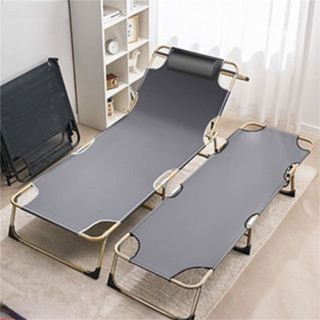 Giường gấp thiết bị ngủ trưa gia dụng một người giường ngủ trưa văn phòng ghế nằm gấp xếp tiện lợi
