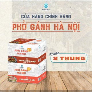 COMBO 2 THÙNG (Thùng 24x75Gr) - Phở Gánh Hà Nội ăn liền