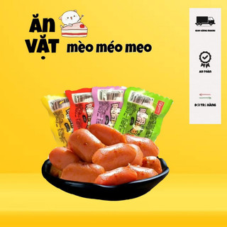 Xúc xích sụn gà 🐔 gói 4 viên mini vị tự chọn đồ vặt