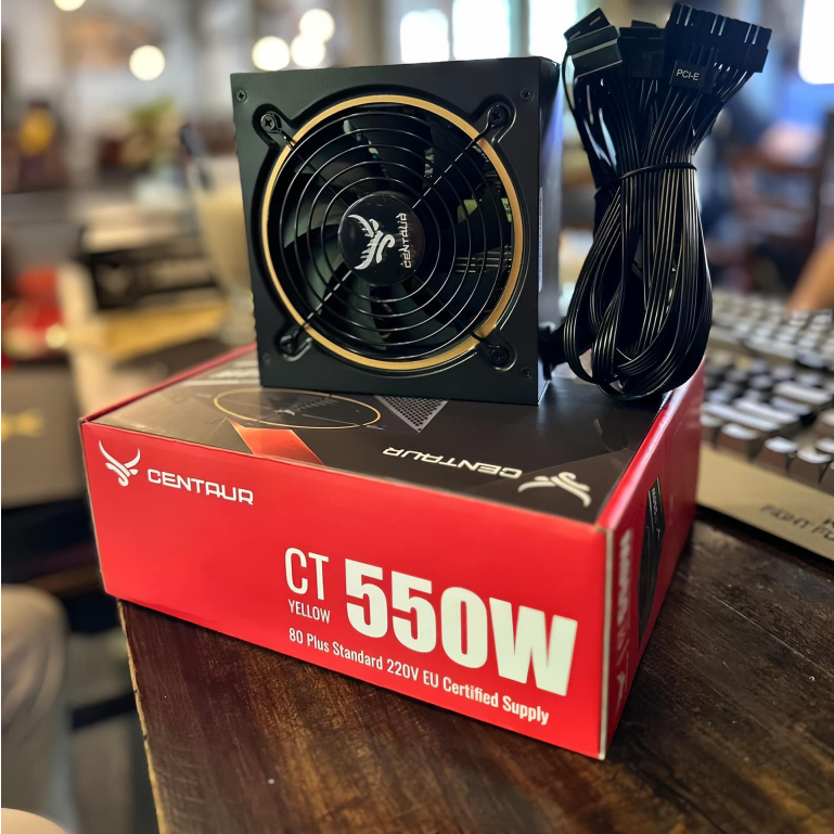 Nguồn CENTAUR CTS 450W 500W 550W 80 Plus - Cân Khoẻ RX570/580/GTX1070/1080