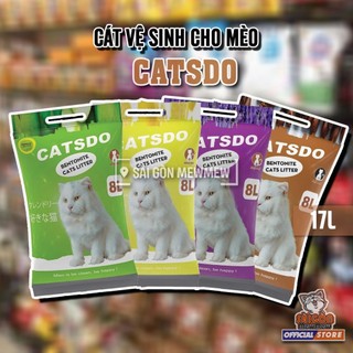 [17L] Cát vệ sinh CATSDO cho mèo