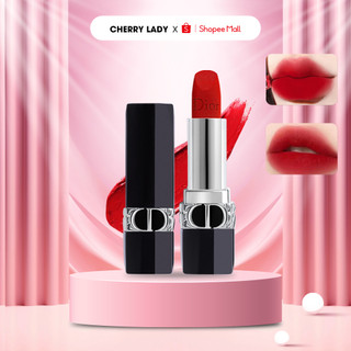 Son thỏi Rouge D.i.o.r bản Velvet cao cấp chất son nhung mềm mịn, bền màu Chính Hãng Chery Lady