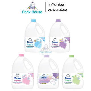 Nước Giặt Dnee - Nước Giặt Xả Quần Áo D-nee Thái Lan Mùi Hương Dịu Nhẹ, An Toàn Cho Bé Từ Sơ Sinh 3000ml (Chính Hãng)