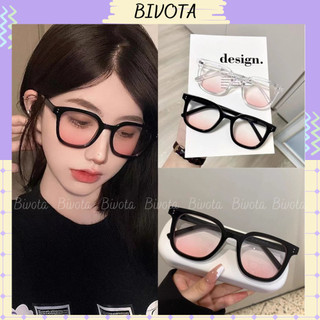 Kính mắt Bivota Kính má hồng tạo hiệu ứng má hồng dễ thương hai màu trong suốt KM11